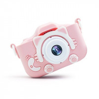 Детский фотоаппарат Childrens Fun Camera Cute Kitty, розовый
