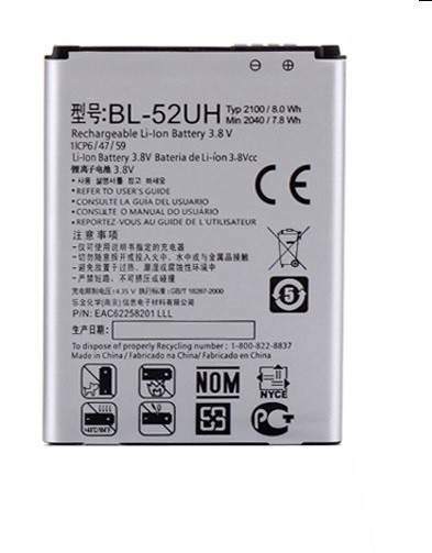 Аккумулятор для LG (BL-52UH) D320, D325, D329, MS323, Optimus L70