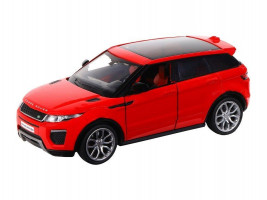 Машина "АВТОПАНОРАМА" Land Rover Range Rover Evoque HSE, красный, 1/32, в/к 17,5*12,5*6,5 см