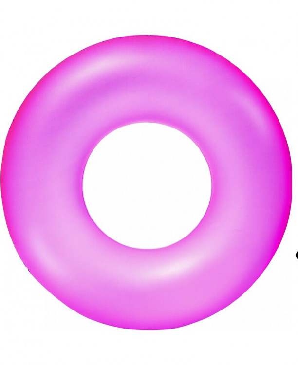 Надувной круг для плавания 76 см Bestway, розовый