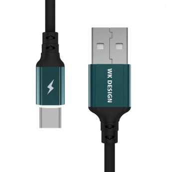 USB-кабель WK WDC-073a-bk Smart Cut-off, черный