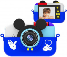 Детский фотоаппарат Childrens Fun Camera Микки Маус, синий