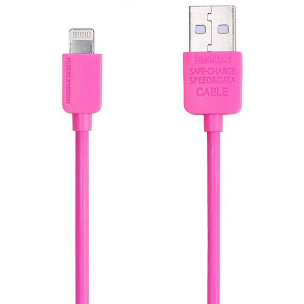 USB-кабель REMAX Light Cable RC-06, 2M, розовый