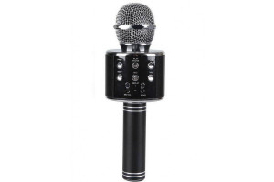 Беспроводной караоке-микрофон WS-858​, черный