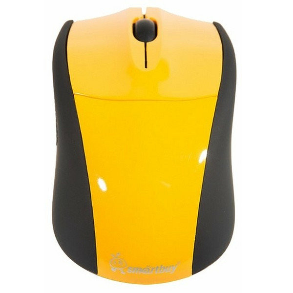 Мышь беспроводная Smart Buy 325AG (желтая)