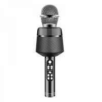 Беспроводной караоке-микрофон Q008, черный