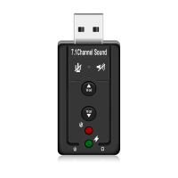 Внешняя звуковая карта Z20 USB 7.1 с регулировкой