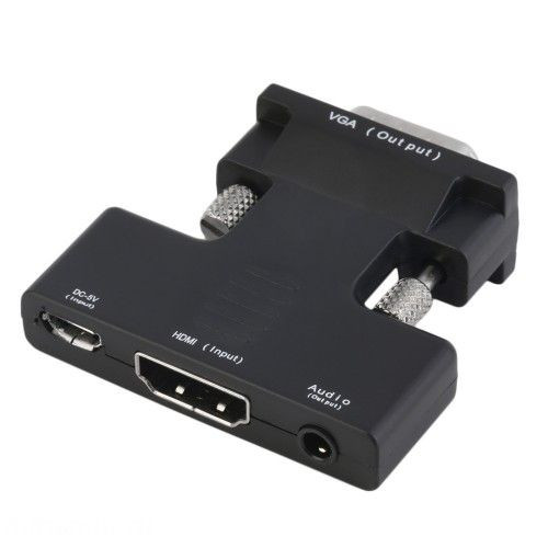 Переходник-адаптер HD TV (HDMI) to VGA + Audio
