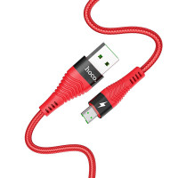 Дата-кабель Hoco U53 4A Flash Micro-USB, черный