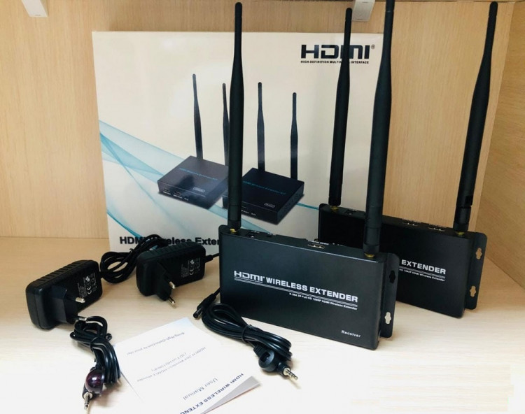 Беспроводной HDMI удлинитель (Wireless Extender)  T-WS200 200m, черный