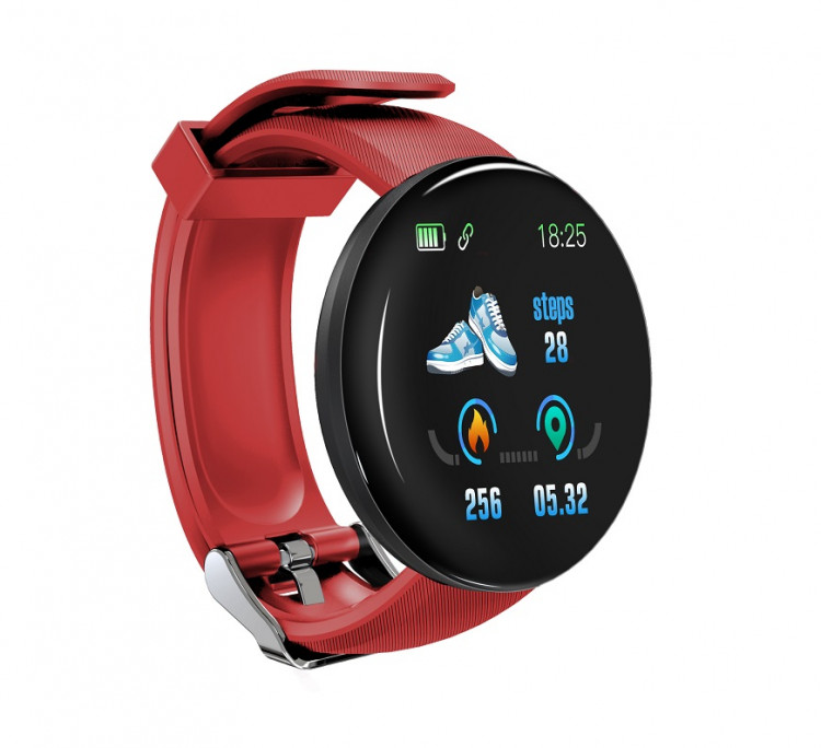 Умные часы Smart Watch D18, красный
