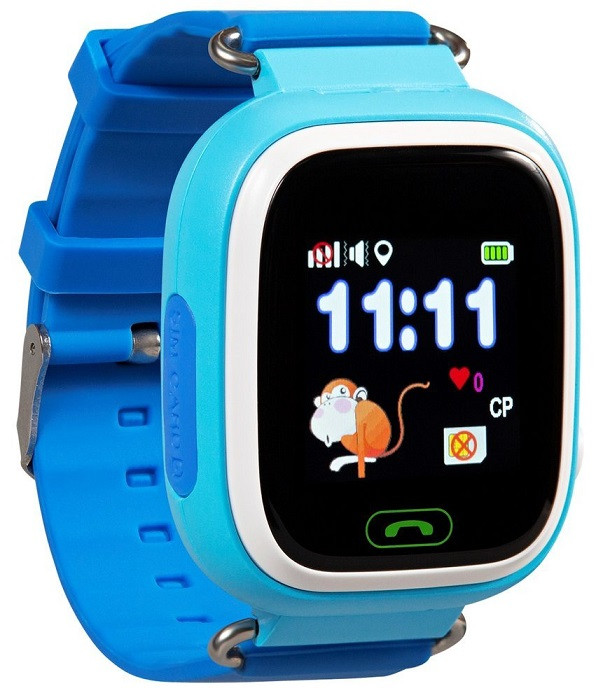 Детские умные часы Prolike PLSW90, голубой
