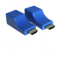 Удлинитель HDMI (Extender) по витой паре cat-5e/6 до  30м