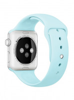 Силиконовый ремешок для Apple Watch 42/44 mm бирюзовый