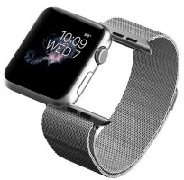 Ремешок металлический для Apple Watch 42/44 серебристый