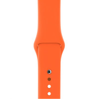 Силиконовый ремешок для Apple Watch 38/40 mm (S), оранжевый