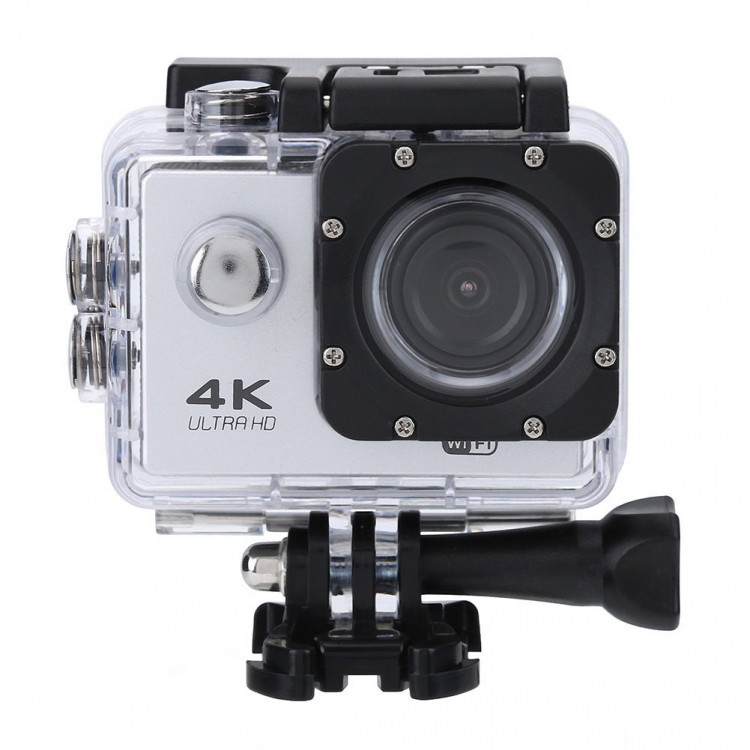   Action камера FH12 4K 12Mp 170 degree Wi-Fi, серый