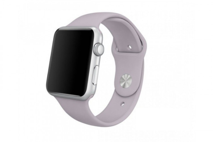 Силиконовый ремешок для Apple Watch 42/44 mm (L), серый