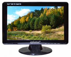 Телевизор с цифровым тюнером DVB-T2 Eplutus EP-122T, 12,1 дюйм