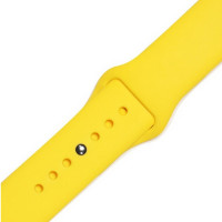 Силиконовый ремешок для Apple Watch 38/40 mm (L), желтый
