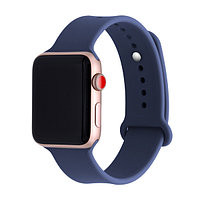 Силиконовый ремешок для Apple Watch 38/40 mm (L), синий