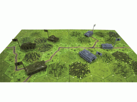 Настольная игра ZVEZDA Великая Отечественная война: Танковый бой