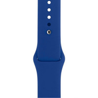 Силиконовый ремешок для Apple Watch 38/40 mm (L), темно-синий