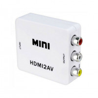 Переходник-конвертер HDMI - AV (тюльпан)