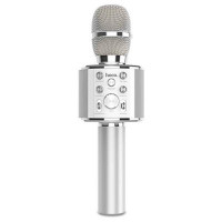 Беспроводной караоке-микрофон HOCO BK3 серебристый