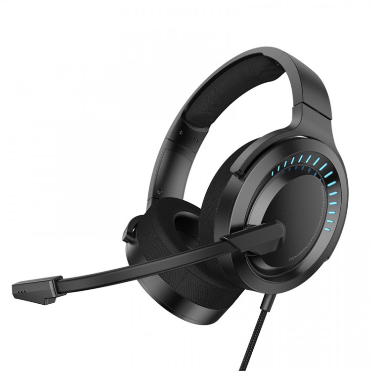 Проводные игровые наушники Baseus GAMO Immersive Virtual 3D Game headphone (PC), черный