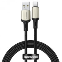 USB-кабель Baseus Cafule cable (support VOOC) (Type-C), 1m, черный