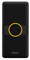 Внешний аккумулятор Proda Wireless 10000mAh PD-P29 с беспроводной зарядкой, черный