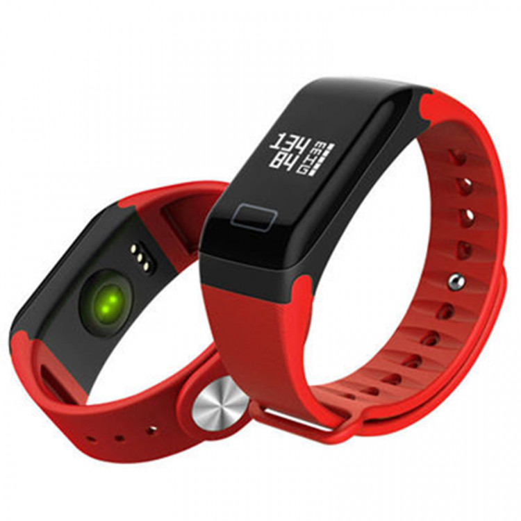 Фитнес-браслет F1 Smart Bracelet красный