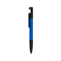 Ручка-стилус с держателем для смартфона, синий