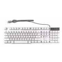 Клавиатура проводная игровая Dialog KGK-15U, Gan-Kata, USB (белая, с подсветкой)