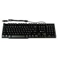 Клавиатура проводная игровая Dialog KGK-15U, Gan-Kata, USB (черная, с подсветкой)