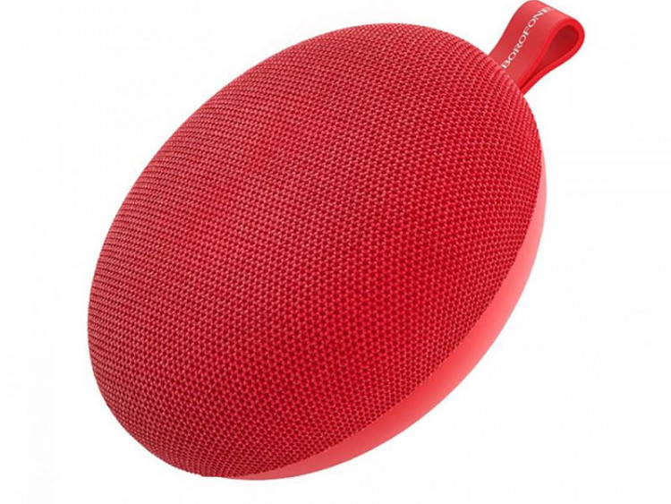 Портативная колонка Borofone BP3 Ultra Mini Wireless Speaker, красный