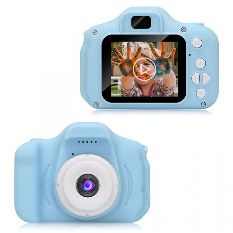 Детский фотоаппарат Childrens Digital Camera, голубой