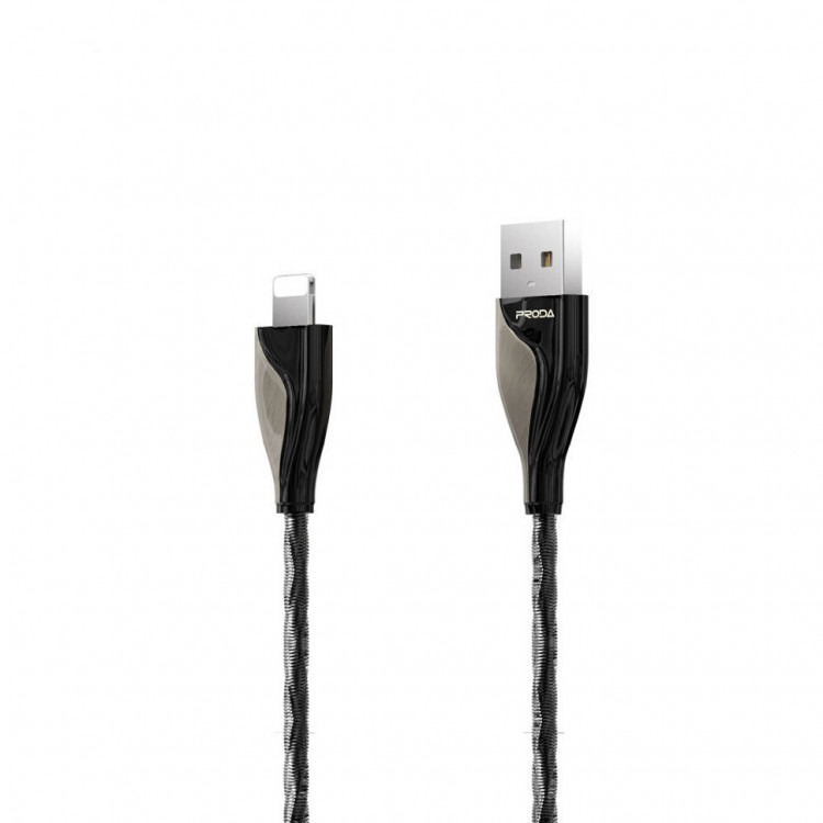 USB-кабель Proda lightning PD-B21i Shake, черный