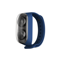 Беспроводные наушники Remax TWS-15 Portable Wristband Wireless Earbuds, синий
