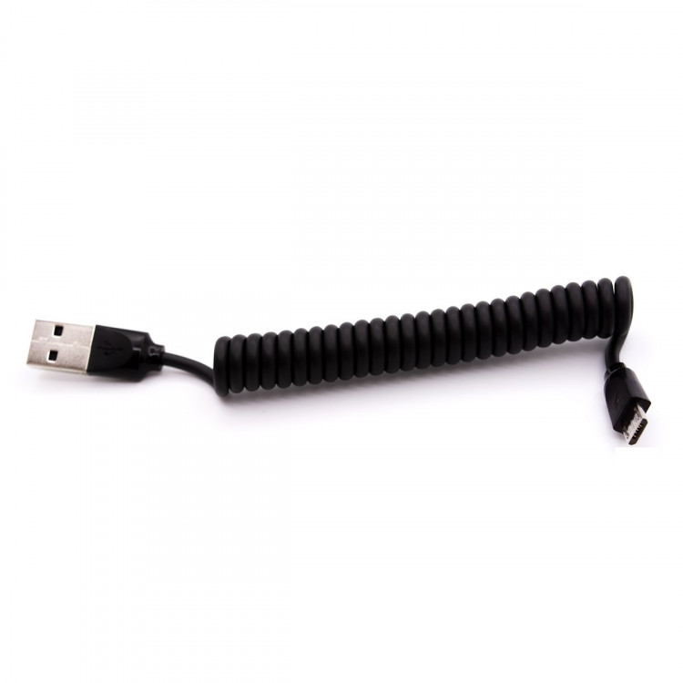 Дата-кабель Remax RC-117m Micro-USB спираль