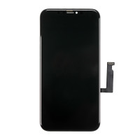 Дисплей в сборе с тачскрином для iPhone XR, черный (Soft OLED)